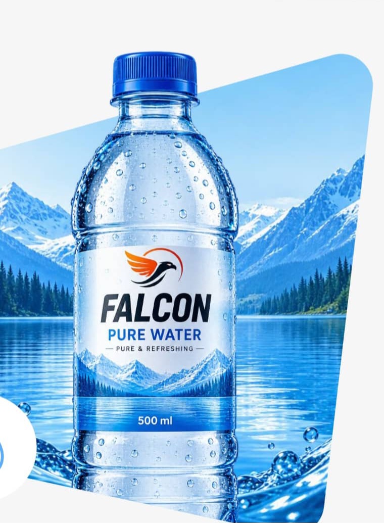 Falcon Pure Water 500ml bottle